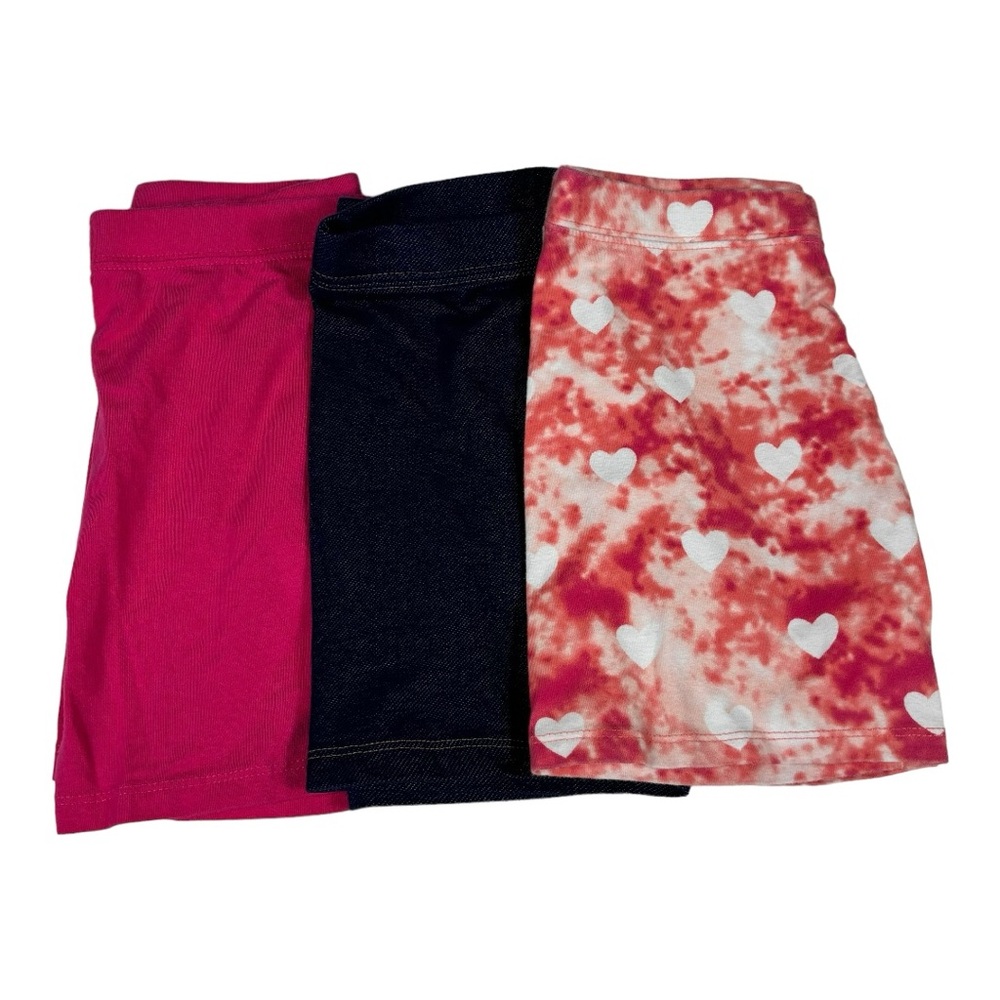 NWOT - Girls - Members Mark - Cartwheel Shorts - 3 Pack - Multi Color - 7/8